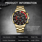 Couple watches set3PCS Set Fashion Men's Calendar Watches Male Casuals