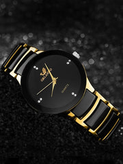 Quartz Watch 3PCs Fashion Personalized Men's Steel Band Quartz Watches